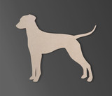 Wooden Dalmatian Wall Art | Dog Silhouette Cutout | Gift for Pet Lover