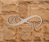 Infinity You and Me Monogram | Home Decor