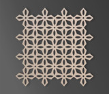 Wood Intricate Geometric Lace Lattice Panel | Mandala Wall Art