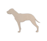 Wooden American Pitbull Terrier Wall Art | Dog Silhouette Cutout