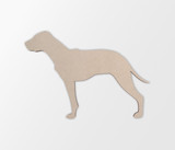 Wooden American Pitbull Terrier Wall Art | Dog Silhouette Cutout