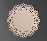 Doily Wooden Shape Cutout | Wall Art | Home Decor