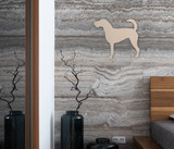 Wooden Jack Russell Terrier Wall Art | Dog Silhouette Cutout