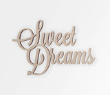 Sweet Dreams Wooden Cutout | Wall Art | Home Decor