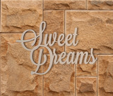 Sweet Dreams Wooden Cutout | Wall Art | Home Decor