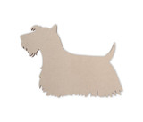Wooden Scottish Terrier Wall Art | Dog Silhouette Cutout | Gift for Pet Lover