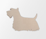 Wooden Scottish Terrier Wall Art | Dog Silhouette Cutout | Gift for Pet Lover
