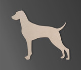 Wooden Dog Wall Art Silhouette Cutout - Vizsla - Gift for Pet Lover