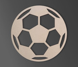Soccer Cutout Silhouette - Sports Decor, Soccer Ball, Home Decor