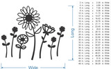 Wooden Flower Cutouts (7 Pack) - Home Decor, Wedding Decor