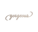 "Gorgeous" Wall Art Cutout - Home Decor