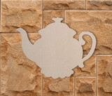 Wooden Teapot Shape - Wooden Cutout, Wall Art, Home Decor