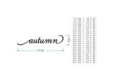 "Autumn" Word Cutout - Cutout, Home Decor