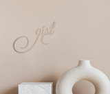 "Girl" Wall Art Word Cutout - Cutout, Home Decor