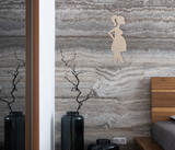 Pregnant Woman Wooden Shape - Cutout, Wall Art, Home Decor