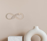 "Infinity Feather" Wooden Sign - Cutout, Wall Art, Home Decor