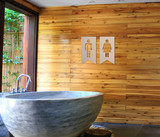 Men's/Women's Restroom Signs - Wooden Cutout, Home Decor