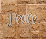 "Peace" Wall Decor - Cutout, Home Decor