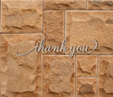 "Thank You" Wall Art Word Cutout - Home Decor