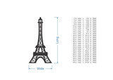 Eiffel Tower Wooden Cutout - Home Decor