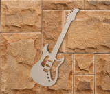 Wooden Guitar Shape - Guitar Cutout, Wall Art, Home Decor