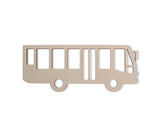 City Bus Wooden Shape - Cutout, Wall Art, Home Decor