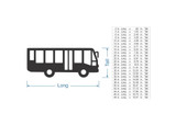 City Bus Wooden Shape - Cutout, Wall Art, Home Decor
