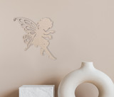Fairy Baby Wooden Cutout - Wall Art, Home Decor