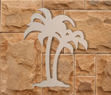 Wooden Palm Tree Shape - Wooden Cutout, Wall Art