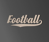 Football Wall Hanging Cutout - Home Decor, and Available in Multiple Sizes