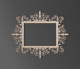 Wooden Decorative Frame - Cutout, Wall Art, Wall Decor