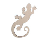 Wooden Gecko Shape - Cutout, Wall Art, Home Decor