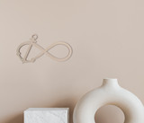 Wooden Sign "Infinity Anchor" - Wooden Cutout, Wall Art