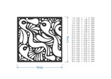 Wooden Floral Lattice - Mandala Wall Art for Home Decor