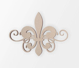 Wooden Fleur de Lis - Cutout, Wall Art, Home Decor