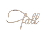 Fall Word Wall Decor - Cutout, Home Decor, Unfinished