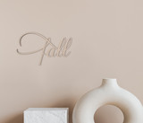 Fall Word Wall Decor - Cutout, Home Decor, Unfinished