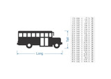Wooden School Bus Cutout - Wall Art, Home Decor