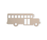 Wooden School Bus Cutout - Wall Art, Home Decor