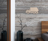 Garbage Truck Wall Decor - Trash Truck Boys Wall Hanging