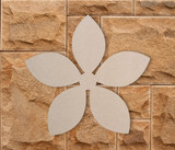 Wooden Flower Cutout - Flower Wall Art, Home Decor