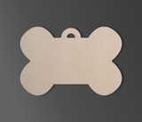 Wooden Dog Bone Tag - Cutout, Wall Art, Home Decor