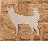 Wooden Dog Wall Art Silhouette Cutout - Utonagan - Gift for Pet Lover