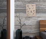Wooden Shape Stars Pattern Cutout - Wall Art, Home Decor