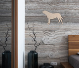 Wooden Mastiff Dog Wall Art Silhouette Cutout - Gift for Pet Lovers