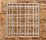 Wood Grid Style Lattice Fretwork - Mandala Wall Art