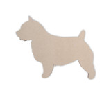 Wooden Dog Wall Art Silhouette Cutout - Norwich Terrier