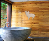 Wooden Yorkshire Terrier Dog Silhouette Cutout - Pet Lover Gift