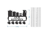 "Our Kitchen" Wooden Cutout - Home Decor