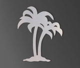 Metal Wall Art Metal Palm Tree Cutout - Home Decor